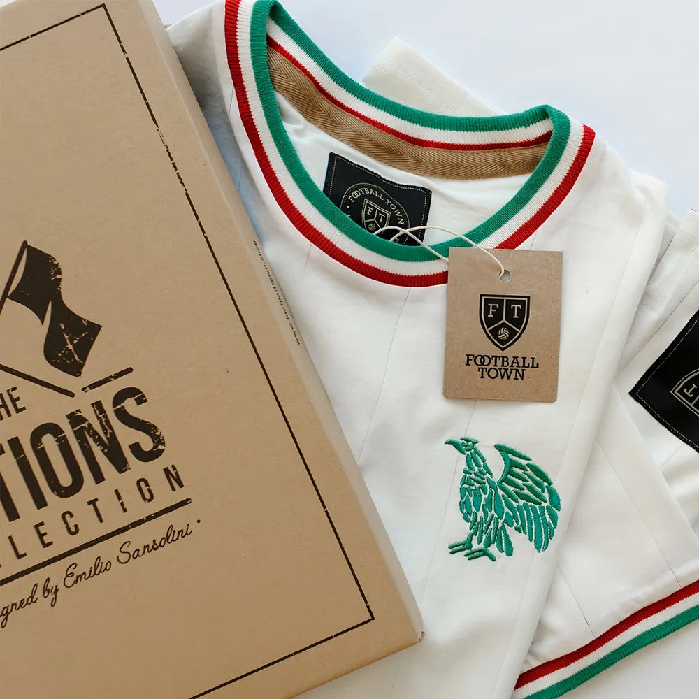 Vintage Mexico El Tri Away Soccer Jersey_1