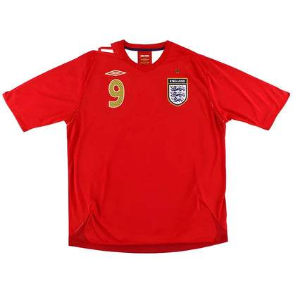 England 2006-08 Away Shirt (Rooney #9) (XXL) (Excellent)_1
