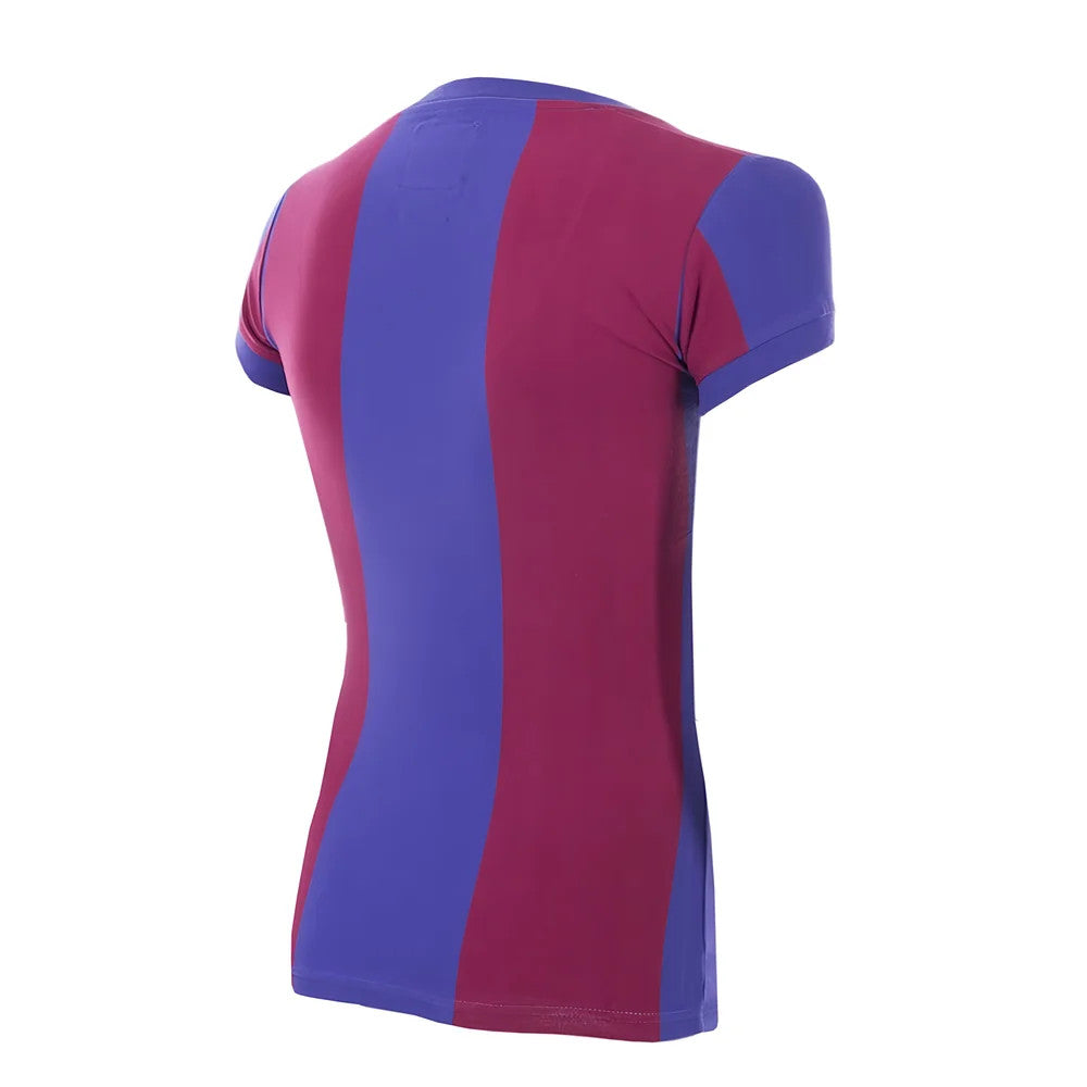 FC Barcelona 1976 - 77 Womens Retro Football Shirt_2