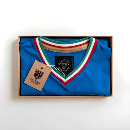 Vintage Italy Gli Azzurri Soccer Jersey_5