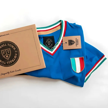 Vintage Italy Gli Azzurri Soccer Jersey_3