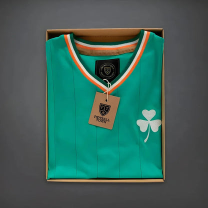 Vintage Ireland Green Army Soccer Jersey_2