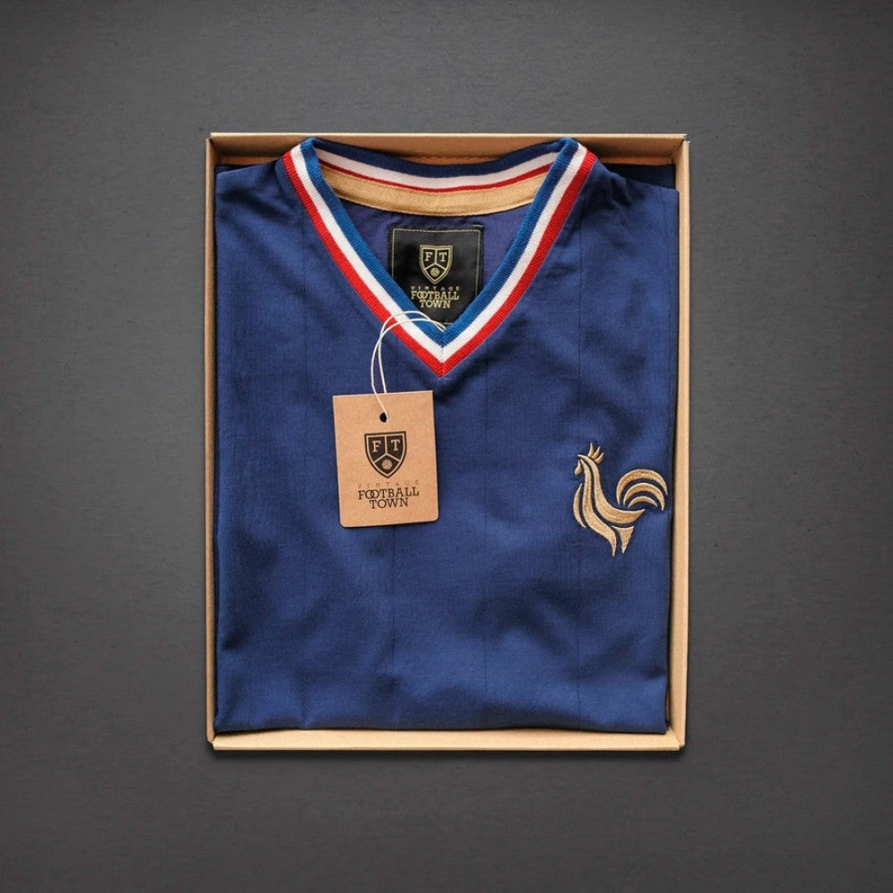 Vintage France Les Bleus Soccer Jersey_3