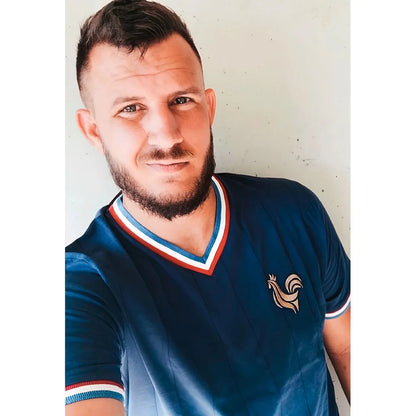 Vintage France Les Bleus Soccer Jersey_1