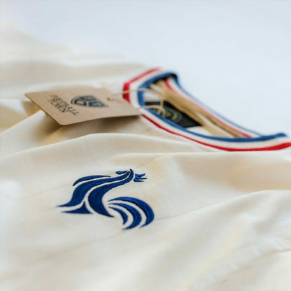 Vintage France Les Bleus Away Soccer Jersey_3