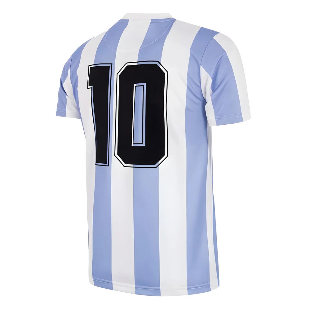 Maradona X COPA Argentina 1986 Retro Football Shirt_1