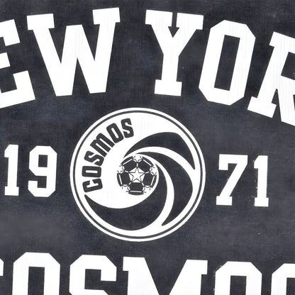 NASL: New York Cosmos White Print Sweatshirt - Charcoal_1