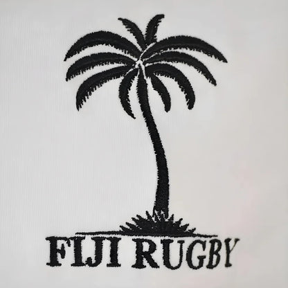Fiji 1970 Vintage White Rugby Shirt_1