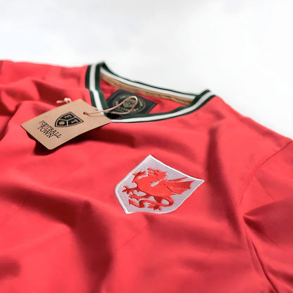 Vintage Wales The Dragon Soccer Jersey_4