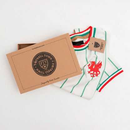 Vintage Wales The Dragon Away Soccer Jersey_4