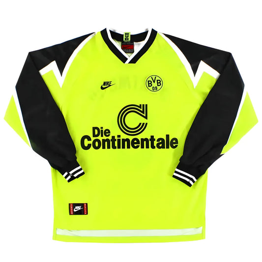 Borussia Dortmund 1995-96 Long Sleeve Home Shirt (S) (Very Good)_0