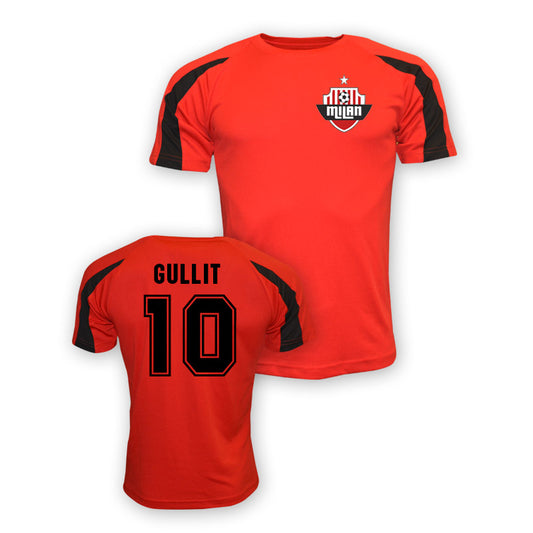 Ruud Gullit Ac Milan Sports Training Jersey (red) - Kids_0
